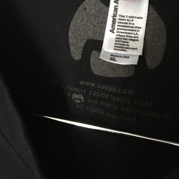 ❌Black frank zappa band tee - Picture 4 of 4
